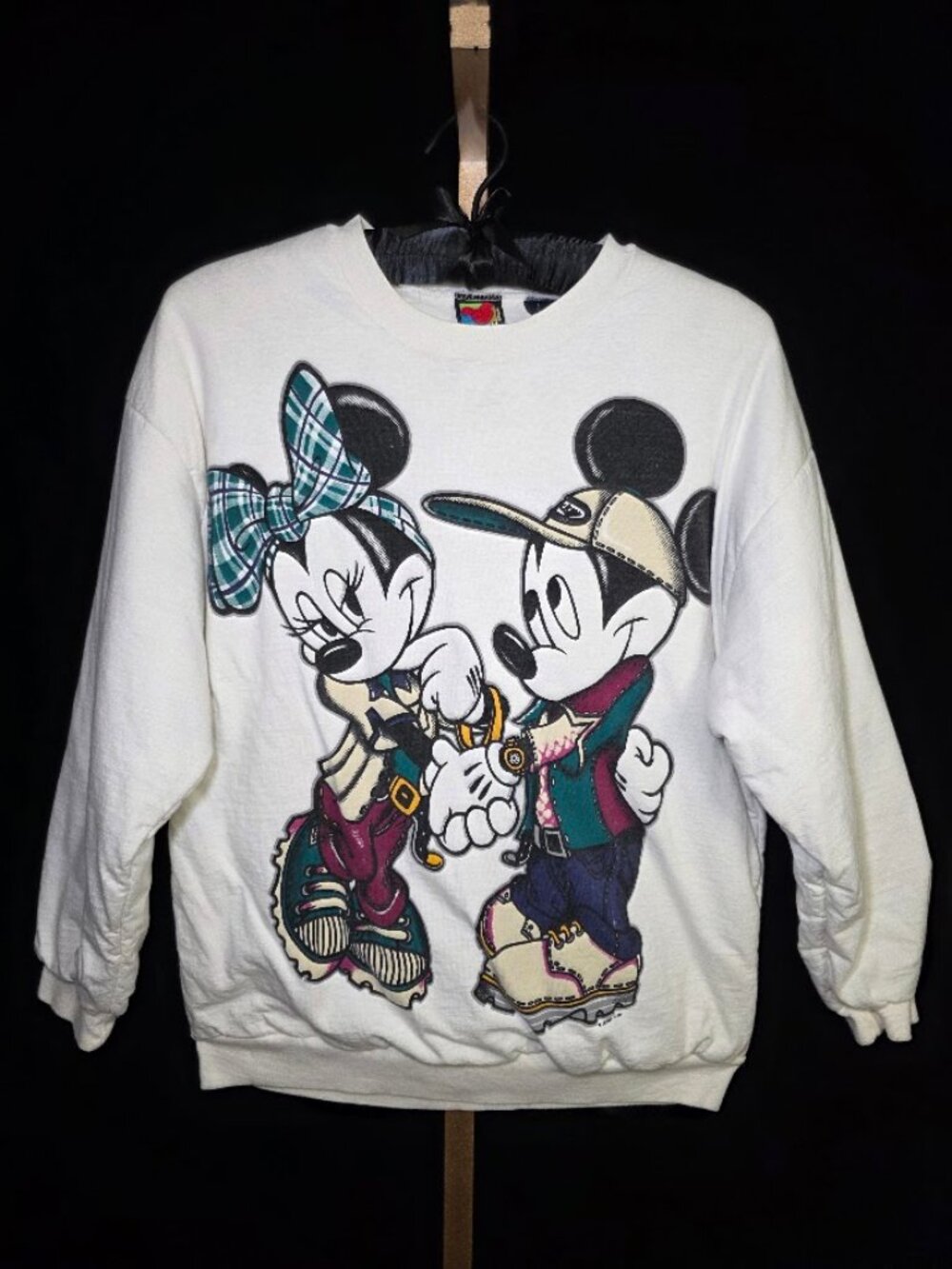 Vintage 90's Disney Mickey Unlimited Jerry Leigh Crewneck L